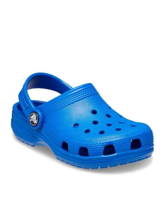 Crocs Classic Clog T Încălțăminte pentru Plajă pentru Copii Albastre