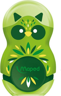 Maped Mini Cute Pencil Sharpener with Eraser (Μiscellaneous Designs)