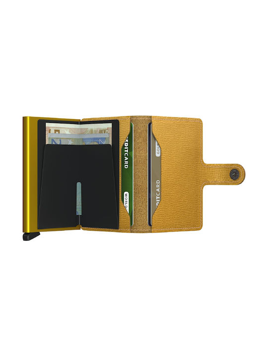 Secrid Miniwallet Men's Card Wallet Yellow