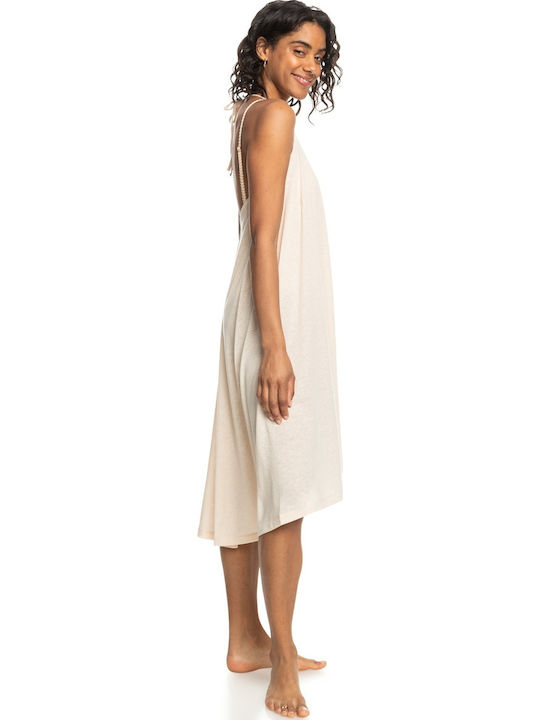 Roxy Sun Reflection Women's Dress Beachwear Beige