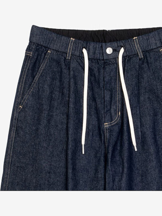 Ανδρικό Παντελόνι Τζιν με Slim Εφαρμογή Dark Blue