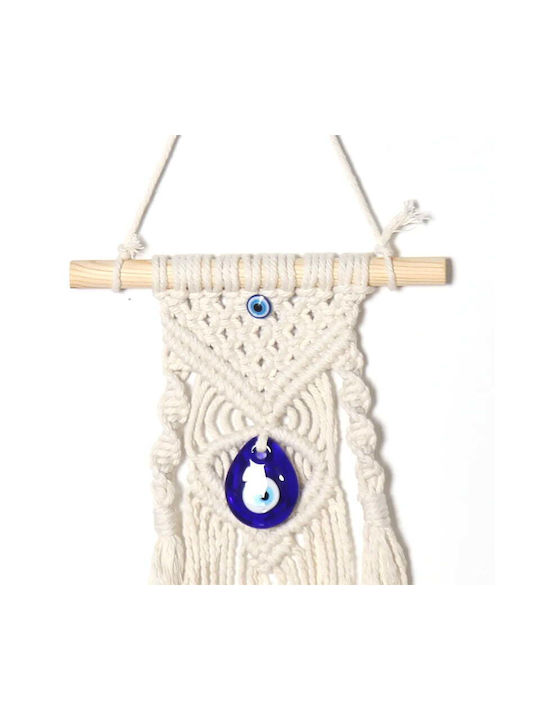 Macrame Hängendes Wanddekoration aus Stoff 30x30cm