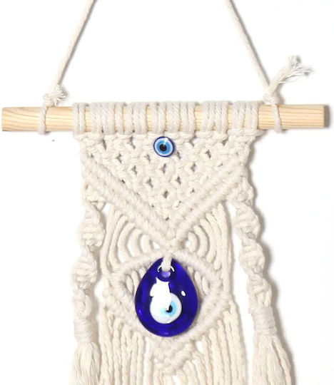 Macrame Hängende Wanddekoration 30x30cm