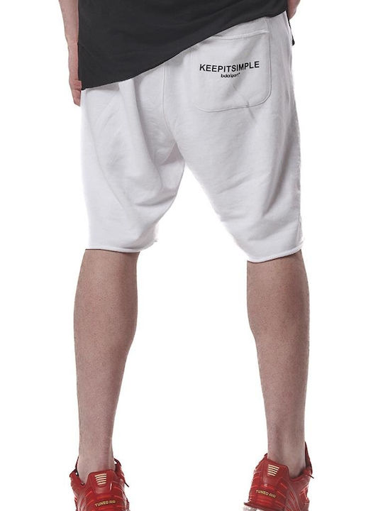 Body Action Men's Athletic Shorts White