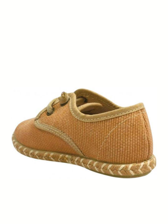 Kids Espradrilles with Laces Beige