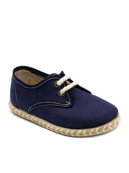 Kids Espradrilles with Laces Blue