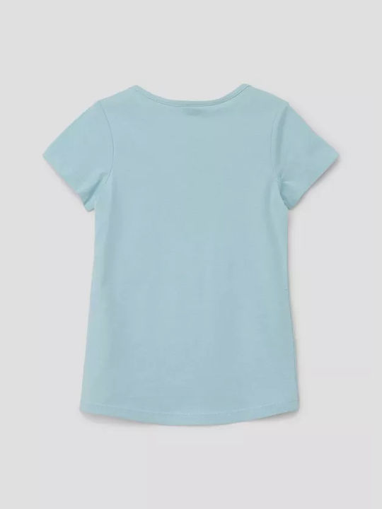 S.Oliver Kids Blouse Short Sleeve Grey-Silver