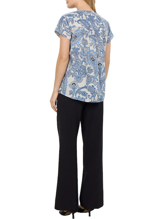 Soya Concept Women's Blouse with V Neckline Ciell