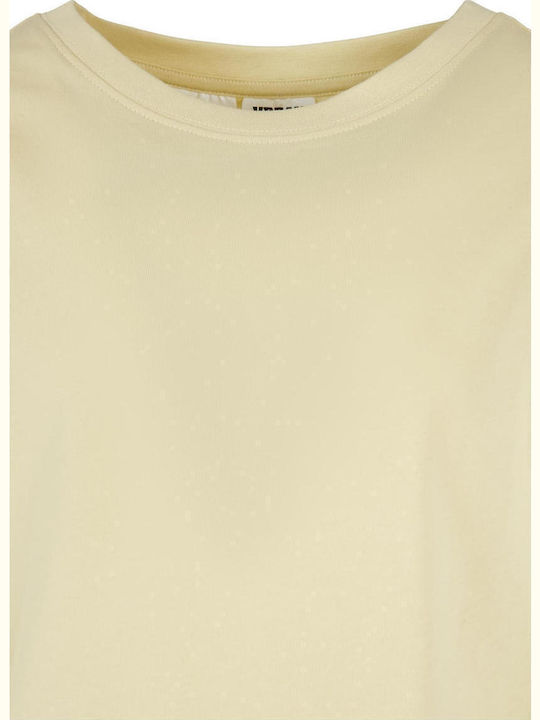 Παιδικό T-shirt Soft Yellow Extended Shoulder Tee