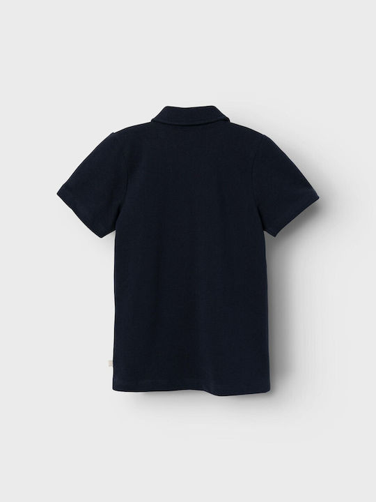 Name It Children's Polo Short Sleeve dark blue