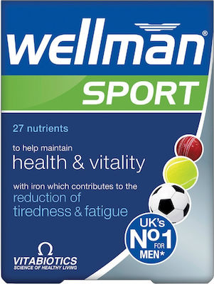 Vitabiotics Wellman Sport Health & Vitality 30 Registerkarten