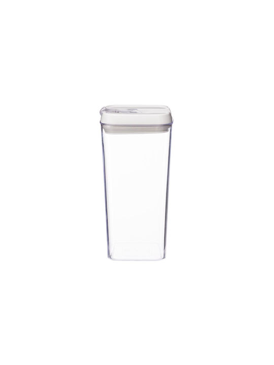 5Five Vază Utilizare Generală Cu Capac Plastic Alb 1200ml 1 Bucată