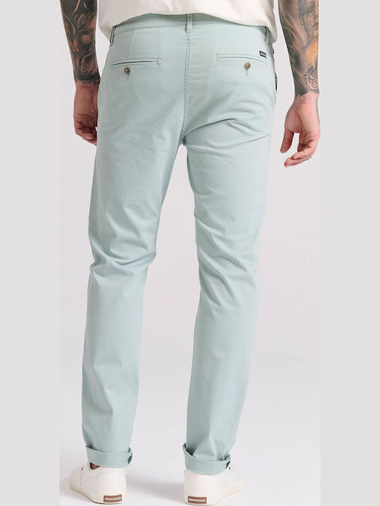 Trousers Chino Elastic in Regular Fit Mint