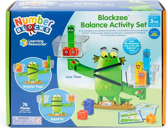 Learning Resources Numberblocks Αριθμοκυβάκια Ζυγαριά για 3+ Ετών