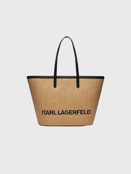 Karl Lagerfeld Damen Tasche Tote Hand Schwarz