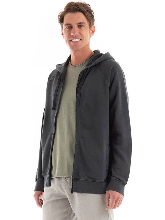Sweatshirt with Hood Black