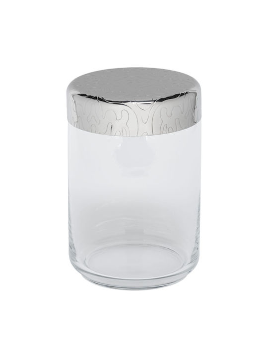 Alessi Dressed Vase General Use with Lid Glass Transparent 1000ml