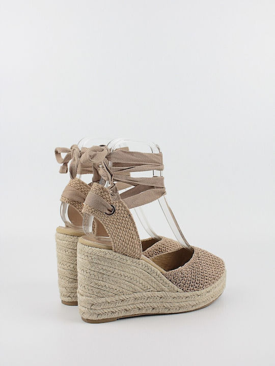 Women's Platform Espadrilles Pink