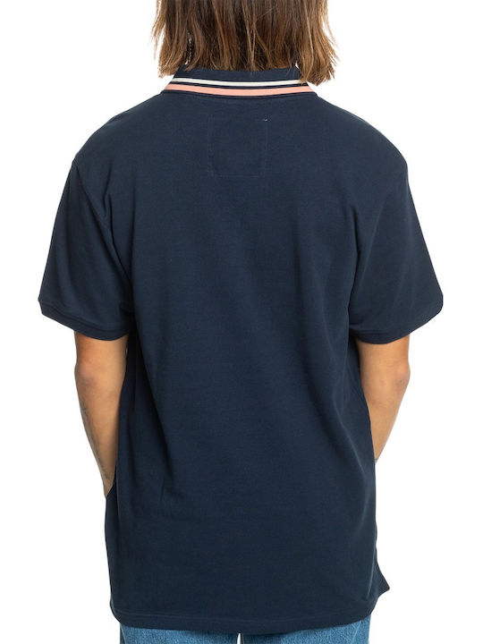 Quiksilver Loia Ανδρική Μπλούζα Polo Navy Μπλε