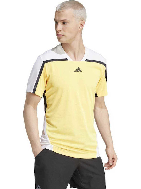 adidas Heat.rdy IS8966 Men's Tennis Blouse Yellow