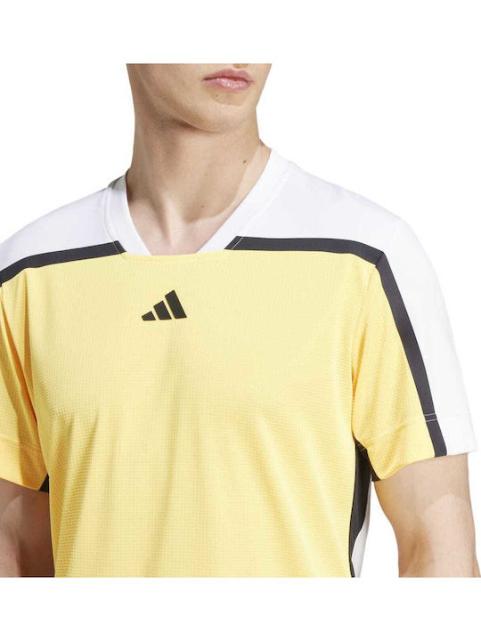 adidas Heat.rdy IS8966 Men's Tennis Blouse Yellow