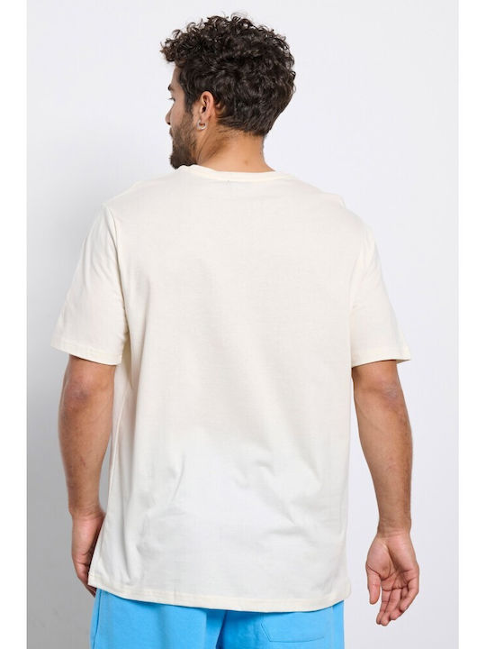 BodyTalk Men's Short Sleeve T-shirt Ecru