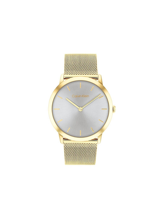 Calvin Klein Watch with Gold Metal Bracelet