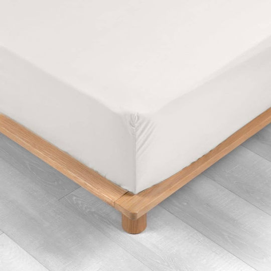 Douceur d'Intérieur Υπέρδιπλο 160x200εκ. με Λάστιχο Μπέζ Douceur d'Intérieur Υπέρδιπλο 160x200εκ. με Λάστιχο Μπέζ