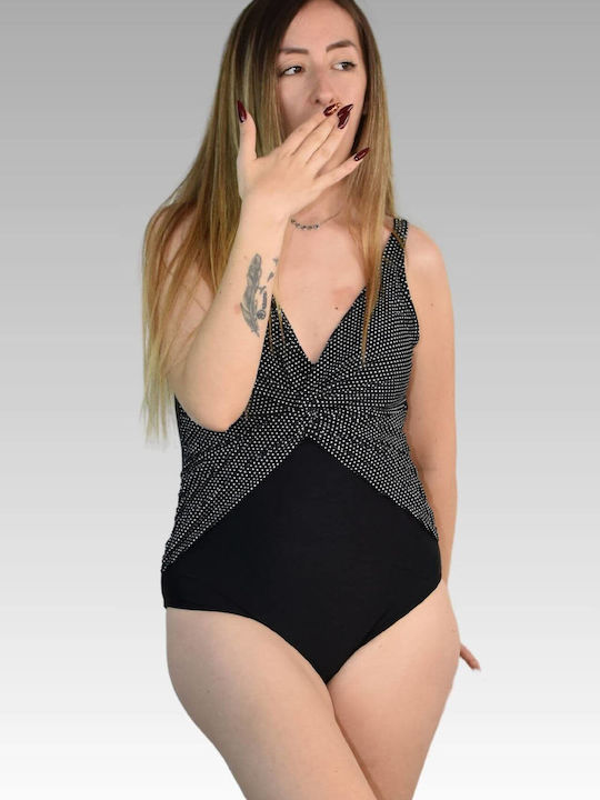 Esthisis One-Piece Swimsuit with Padding Black