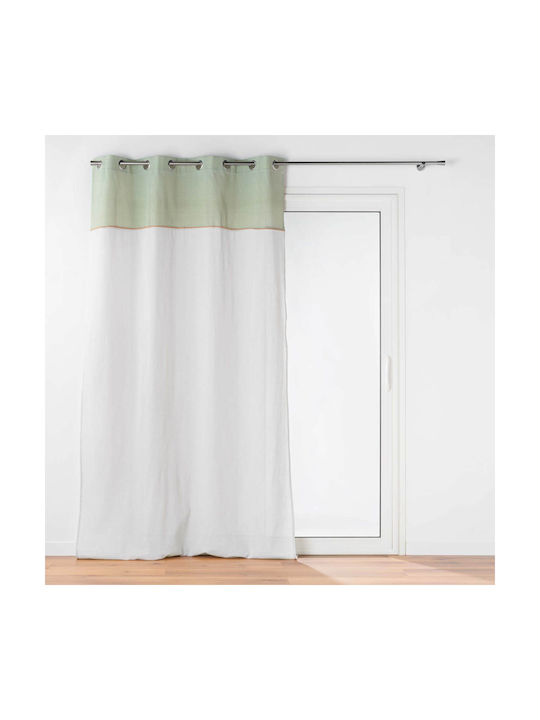 Spitishop Curtaină cu Capse L-c Janara Verde 140x240buc