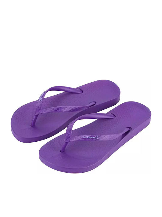 Colours Women's Flip Flops In Purple Color