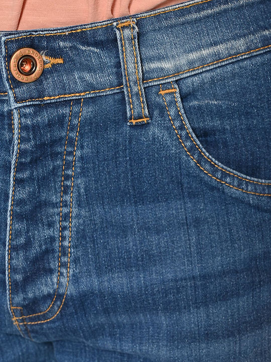 Herren Jeanshose Elastisches mit Regulärer Anwendung Blau