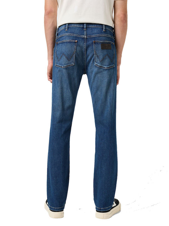 Wrangler Greensboro Pantaloni de Bărbați din Jean Dark Blue