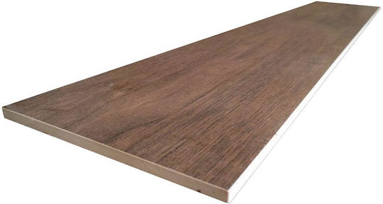Azulejos Benadresa Floor Outdoor Matte Porcelain Tile 114x20cm Brown