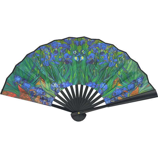 Gift-Me Van Gogh Iris Fan 26.5cm