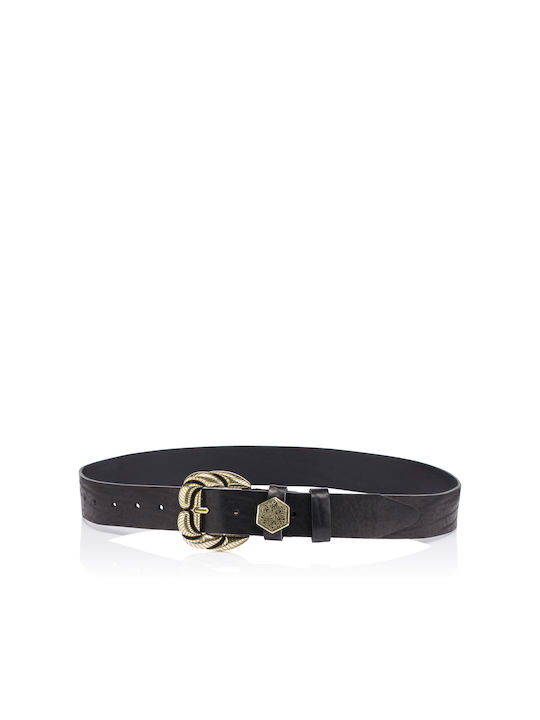 Venturi Leather Women's Belt Black