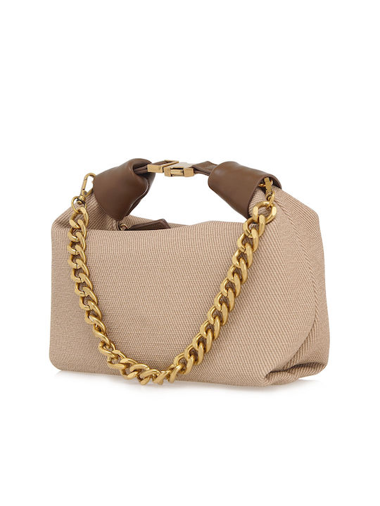 Exe Damen Tasche Hand Beige