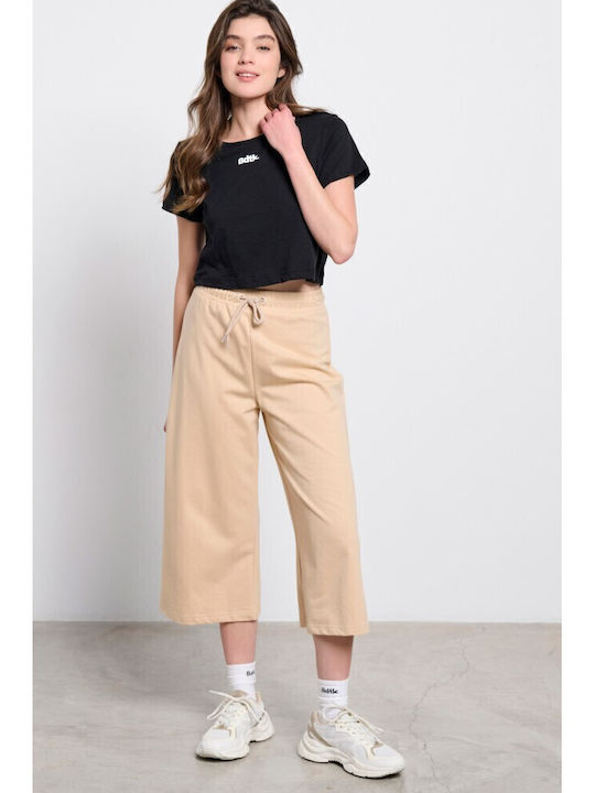 Sweatpants Flared Brown