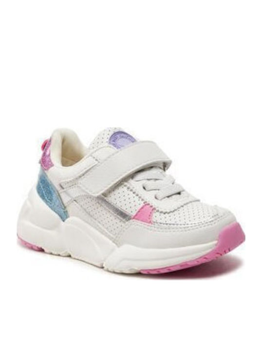 Kids Sneakers with Scratch White
