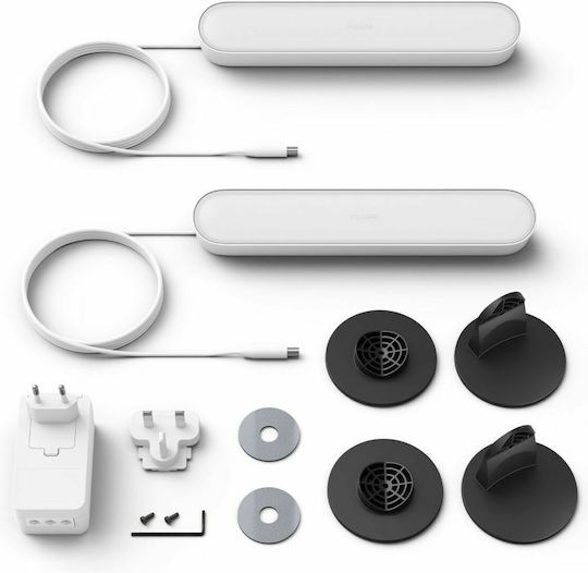 Philips Φωτιστικό LED RGB Μπάρα 2τμχ Philips Φωτιστικό LED RGB Μπάρα 2τμχ