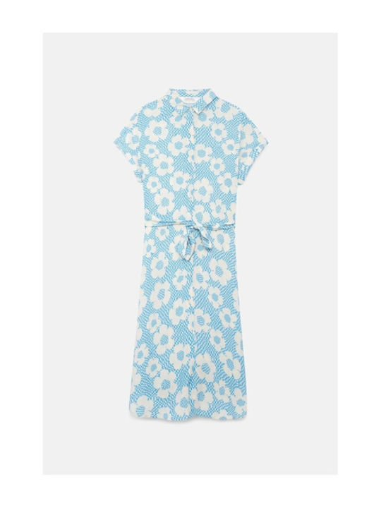 Compania Fantastica Midi Dress Light Blue