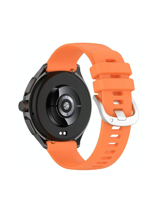 Xiaomi Watch S3 Glossy Surface Silicone Watch Band Orange Xiaomi Watch S3 Glossy Surface Silicone Watch Band Orange