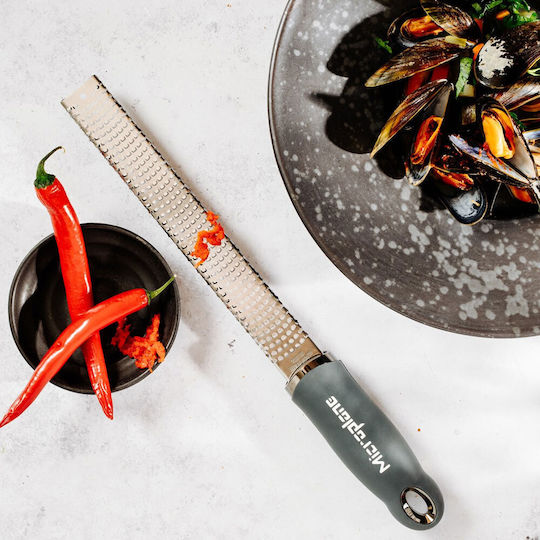 Microplane Premium Classic Citrus Fruits Grater from Stainless Steel Anthracite 30x3.5x2.5cm