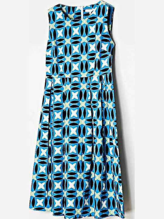 Summer Midi Dress Blue
