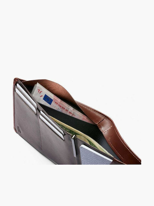 RFID Travel Leather Men's Wallet Cocoa