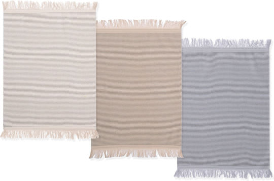 Nef-Nef Homeware Strim Ecru Geschirrtuch aus 100% Baumwolle in Ecru Farbe 40x60cm