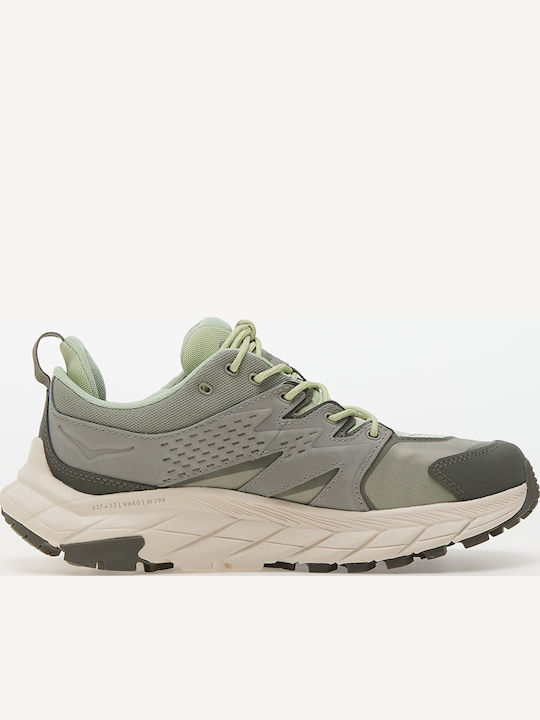 HOKA Anacapa Low Ανδρικά Ορειβατικά Παπούτσια Αδιάβροχα με Μεμβράνη Gore-Tex Πράσινα