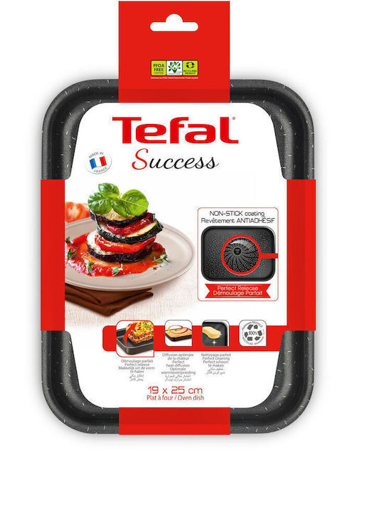 Tefal Success Ταψί Ορθογώνιο Αλουμινίου με Αντικολλητική Επίστρωση 19x25cm