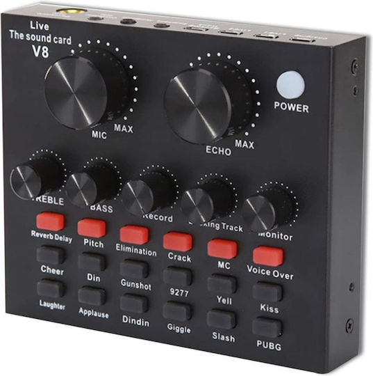 V8 SO-AC-0989 Black