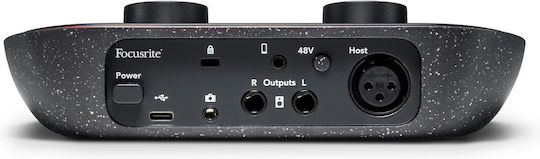 Focusrite Vocaster One Εξωτερική Επαγγελματική Κάρτα Ήχου με Σύνδεση 3.5mm